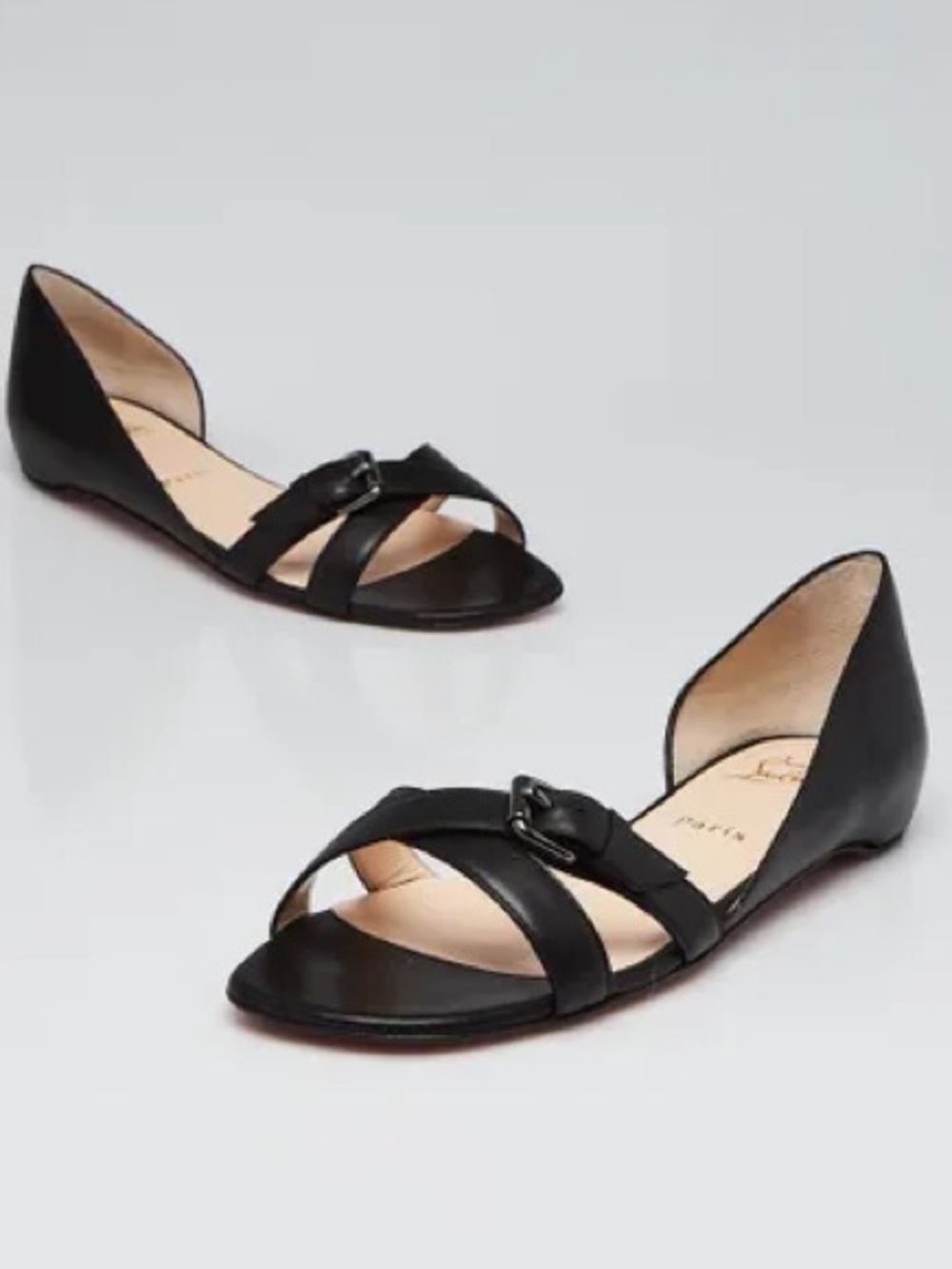 Christian Louboutin Atalanta Flat Calf VIP black size 41